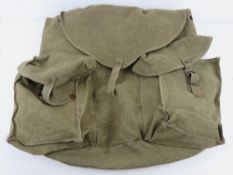 A Russian Military back pack having carr