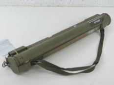 A deactivated M72 LAW 66mm rocket launch