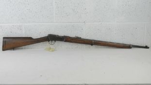 A deactivated French Lebel .22LR trainin