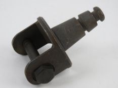 A .50cal pintle together with nut and bo