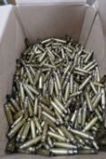 A large quantity of 7.62 inert brass cas