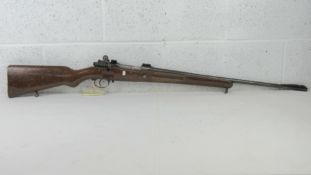 A deactivated custom Mauser 7.92mm calib