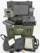A British Military Trimble GPS navigation system in transit case,
