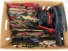 A large quantity of contemporary assorted signs being military style, communist, anarchist,