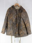 A German SS Pea Dot Erbsenmuster reversible winter parka.