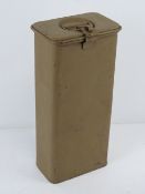 A WWII German coffee container with makers mark upon and dated 1944,