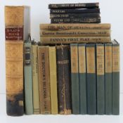 Book; Grays Poems & Letters, full leather bound, spine a/f, published 1876.