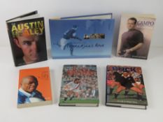 Books of rugby interest.