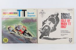 LP records; Sound Stories of the Isle of Man 1959 and 1967 (33 1/3rpm 12