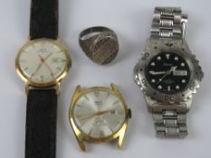 A vintage Oris anti-shock manual wristwatch,