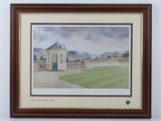 A limited edition signed print of The Ochiel Hills Perthshire Scotland,