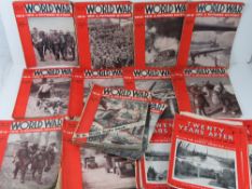 The World at War - a 1914-18 pictorial history in a number of volumes.
