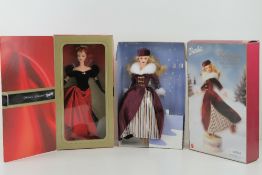 Barbie by Mattell; 'Victorian Ice Skater' in original box.