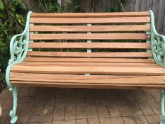 A pair of Victorian Carron Works cast ir