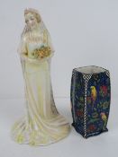 A Royal Doulton figurine The Bride HN158
