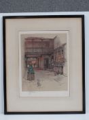 A signed Cecil Aldin Coaching Inn - The