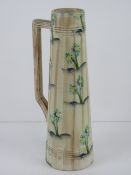 A c1930s Radford tall ewer with handle,