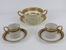 A single well gilded Royal Doulton doubl