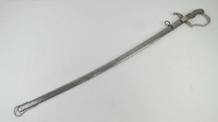 A pre WWI German field artillery sword h
