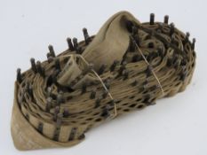 A WWI MG08 250rd belt, dated 1915.