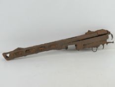 A PPSH-41 in relic condition. Found in t
