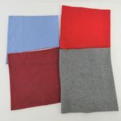 Four cashmere neck warmers.