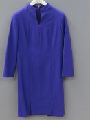 Designed and made by Rosemarie van Bree; purple tunic dress, approx measurements - 35