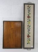 A good oak tray c1930s, measuring 58 x 4