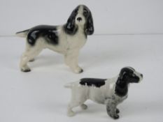A Doulton Springer Spaniel, 7cm high, to