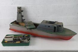 Three vintage scratch built scale model