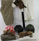 A quantity of assorted sporting items in