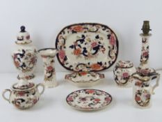 A quantity of assorted Mason's Ironstone