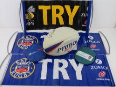 A quantity of Rugby memorabilia inc a si