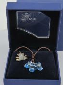 A Swarovski crystal pendant in the form