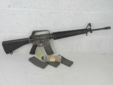 A deactivated US Military Colt manufacture M16A1 5.