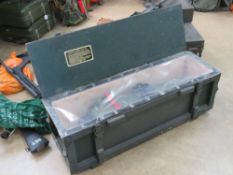 A deactivated American Multi Tube Rocket Launcher. 2.75 inch LAU 68 made by Harbard in USA. Sn 842.