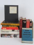 A quantity of assorted military themed books inc: 'V for Vengeance', 'The Army 1941 to 1942',