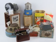 A quantity of interesting and original vintage collectables including;