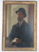 GHB (George) Holland (1901-1987), oil on canvas, half length portrait of John Bean Esq, dated 1932,