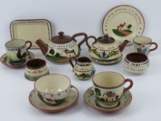 A quantity of Devon & Torquay Motto ware