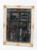 A good c1960s bevel-edged gilt framed ea