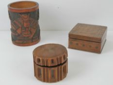 A delightful British India mahogany box