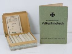 A WWII German Deli cigarettes in box, to