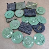 A quantity of inert training mines and s