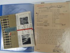 A quantity of 20thC ephemera inc post wa