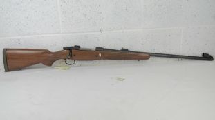 A deactivated CZ550 Safari Classic .375