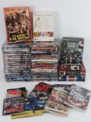 A quantity of Military / War themed dvds