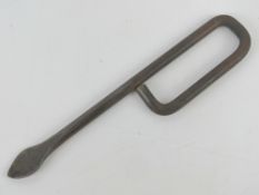 A WWII British trench made fighting knif