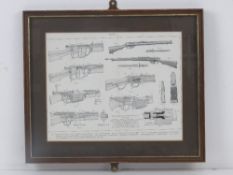 An SMLE / Lee Metford poster detailing t