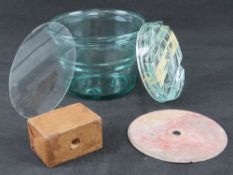 An inert WWII German Afrika Korp Glassmi